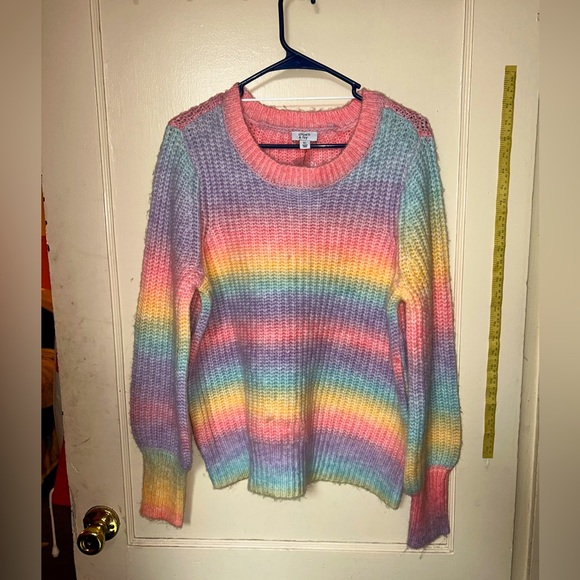 Crown & Ivy multi color sweater - Picture 1 of 3